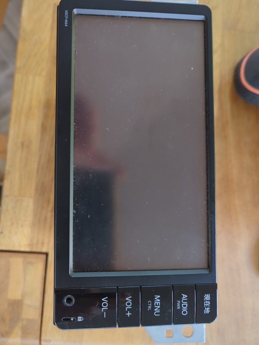 トヨタ純正SDナビNSCP-W64動作品☆2015年地図/ワンセグTV内蔵/CD/ トヨタ純正SDナビNSCP-W64動作品☆2015年地図/ワンセグTV内蔵/CD/