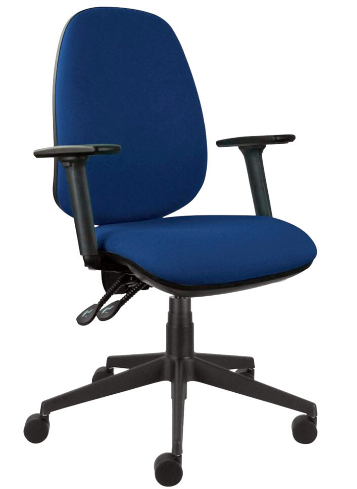 BO3 Ergonomic Office Desk Swivel Chair Lumbar Support Adjustable Arms Heavy Duty
