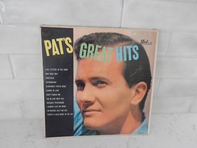 Pat Boone: Pat's Great Hits       12''   33 RPM  LP