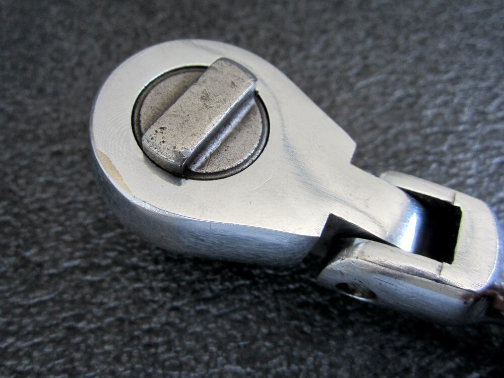 Vintage JC Penney 3/8" Drive Flex Head Offset Ratchet 3316 SK Tools