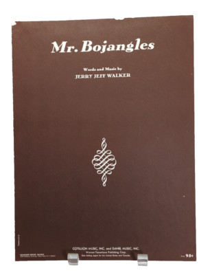 Mr. Bojangles Sheet Music Jerry Jeff Walker Piano Guitar Vocals 60s Pop     F4AE