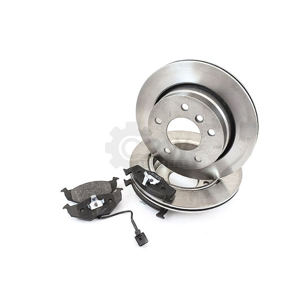 Bremsscheiben BremsbeläGe Hinten FüR Kia Sorento I Jc 2.5 Crdi 3.5 V6 4WD-image