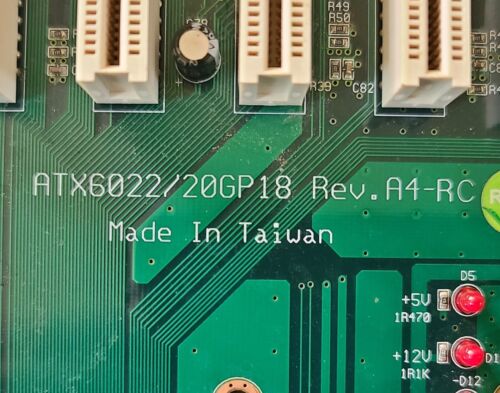 Placa de plano posterior industrial Axiomtek PCI ATX6022-20GP18 Rev.A4-RC envío gratuito - Imagen 2 de 3