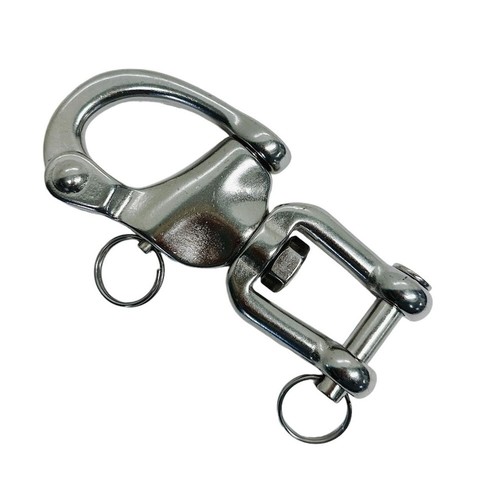 5'' SWIVEL JAW Snap Shackle  SS316 Stainless Steel Shackle Forged Boat Anchor - Afbeelding 8 van 8