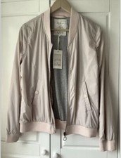 Pink Lightweight Sport Luxe Bomber Jacket Yaya Medium (new & Tagged)