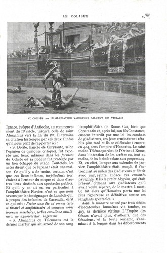 Le Colisée  - Article de presse 1907 - Picture 3 of 4