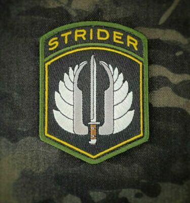 PDW Prometheus Design Werx Strider Knife SMF SnG Logo Flash V1 Morale Patch
