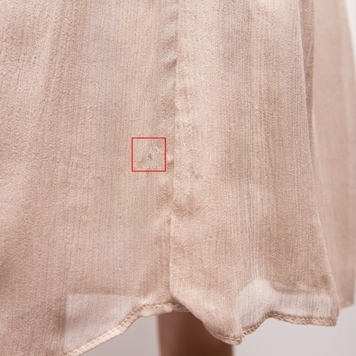 Neu mit Etikett Ingwa Melero Anya Chiffon-Minikleid 41 AM 310 $ Small - Bild 6 von 8