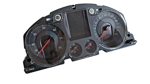 VW Kombiinstrument Passat TDI DIESEL 3C 3C0920871 E 260 km/h blau rot Beleucht.