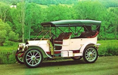 Postkarte PEERLESS 1909 USA altes Auto