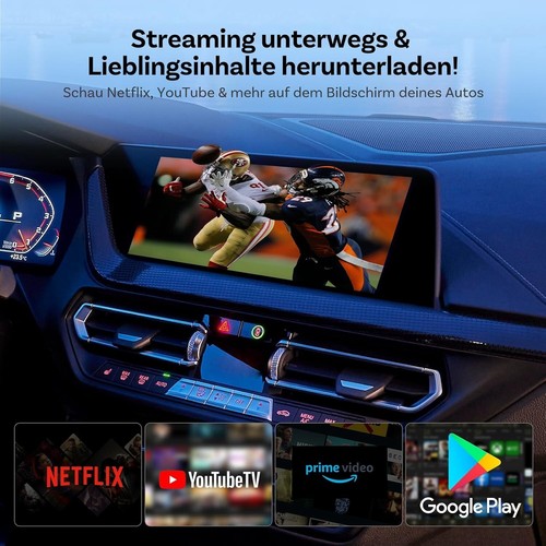 OTTOCAST I3 AI Box Split-Screen Video Google Play 4+64G Wireless Carplay Für BMW - Bild 2 von 13
