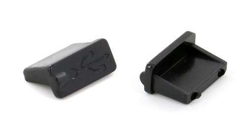2 TAPPI ANTIPOLVERE presa USB A pc computer notebook proteggi tappini polvere 
