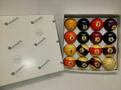 Aramith Standard Belgian Billiards Pool Balls Complete Set in Original Box