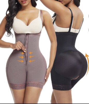 Fajas Colombianas Body Shaper Reductoras Levanta Cola Post Surgery Body Shaper