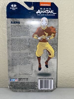 AVATAR THE LAST AIRBENDER - AANG 5 IN ACTION FIGURE - SEALED