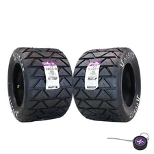 Hoosier Flat Track & TT Tires 18.0X10.0-10 TT for ATV Off-Road Racing w/Keychain