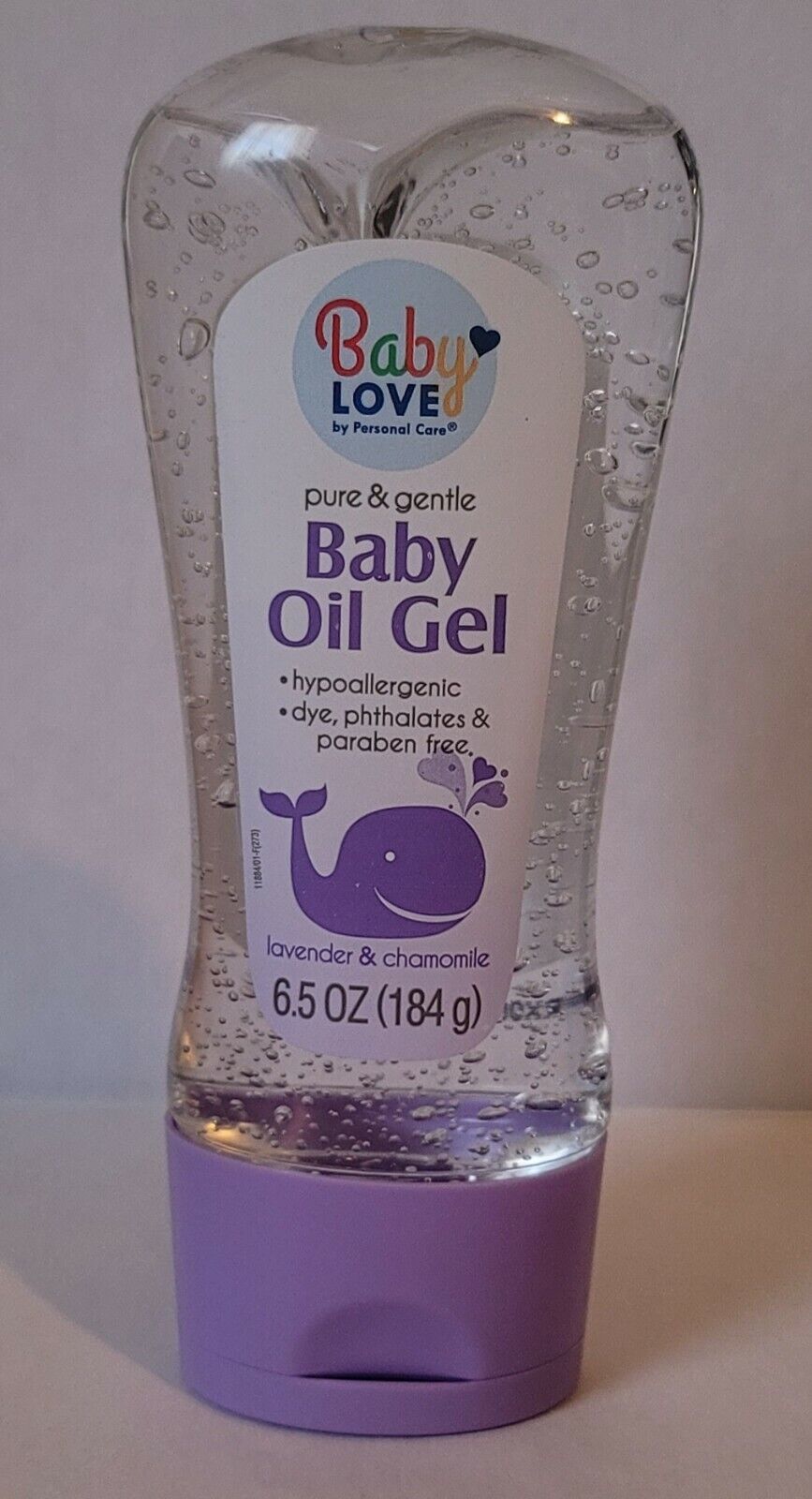 Baby Love Pure & Gentle Baby Oil Gel Lavander & Chamomile 6.5 oz