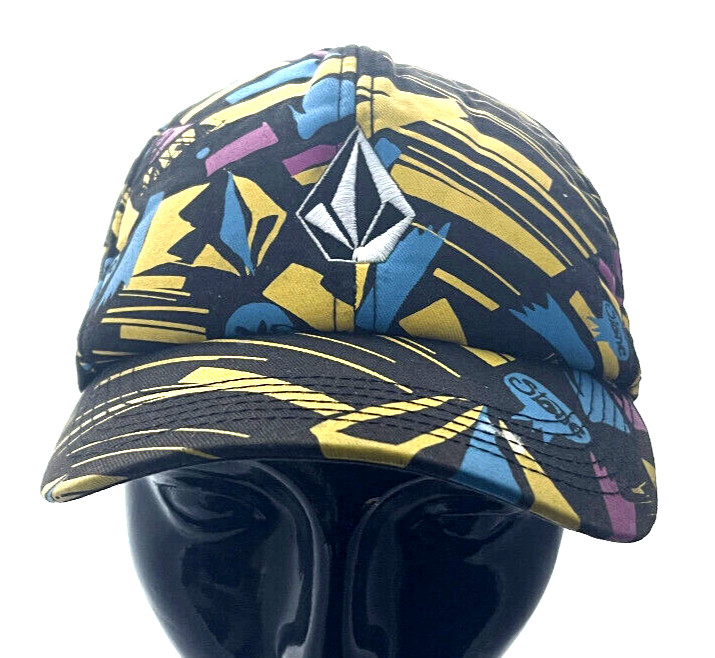 OSFA Volcom Hat All Over Print Stone Cap Vintage … - image 1