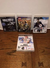 Lot Of 4 Play Station 3 Games Pre Owned See Description For Details