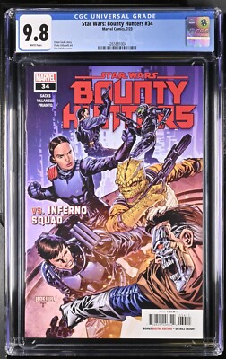 Star Wars Bounty Hunters #34 CGC 9.8 NM/M Gorgeous Gem Wow 4253939009