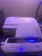 Epson BrightLink Pro 1430Wi Projector Model H665A See Pics For Details