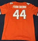 SYRACUSE ORANGE FOOTBALL- FRAN BROWN AUTOGRAPHED GAME JERSEY #44 FRAN BROWN