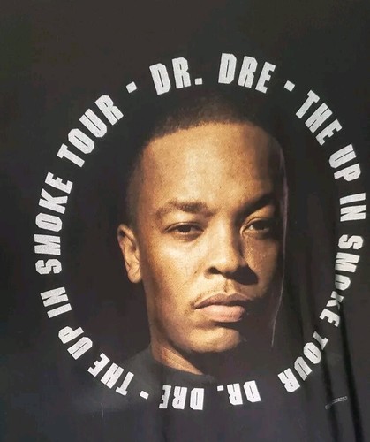 Vintage Dr Dre - Up In Smoke Tour Tee Size L - Picture 9 of 19