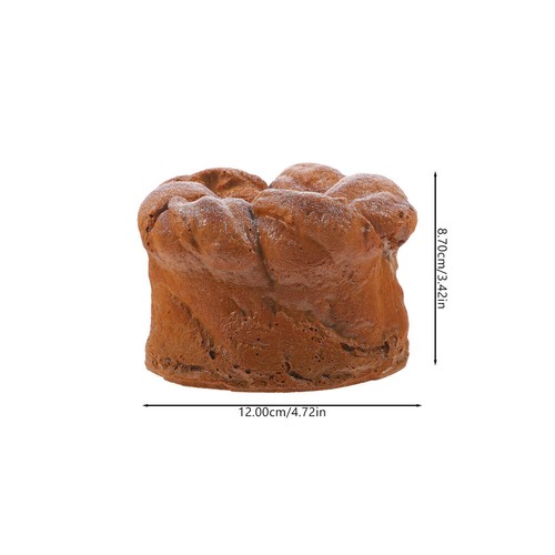 Künstliches Brot, gefälschtes Stumpfbrot, Simulation Stumpfbrot, realistische - Zdjęcie 5 z 12