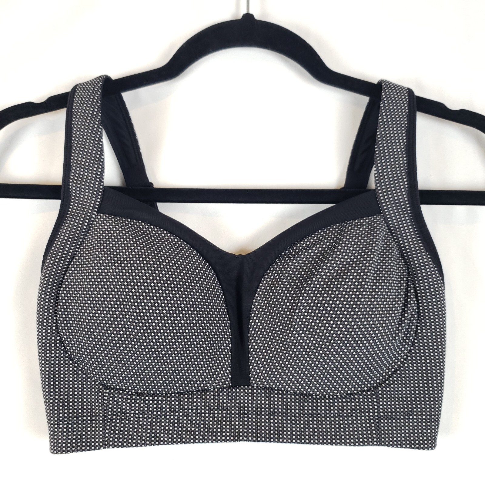 Lululemon Ta Ta Tamer Sports Bra 32DD MultiWay Straps Gray Hook Eye eBay