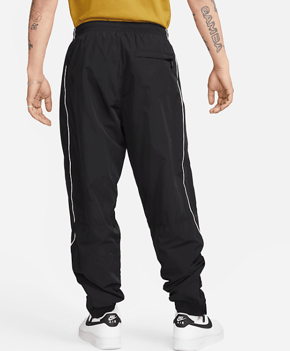 Nike Solo Swoosh Track Pants Men's Sportswear Pants Casual Black