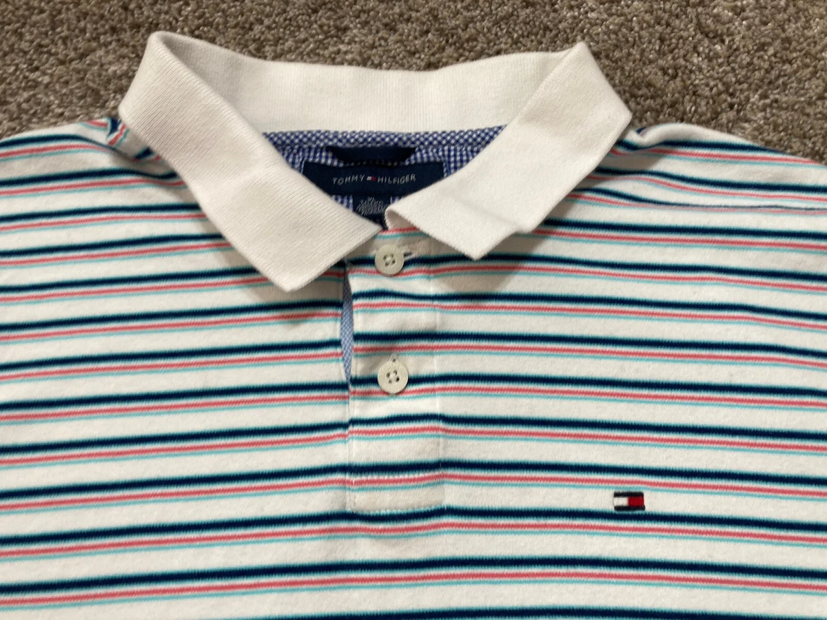 Tommy hilfiger multicolor hot sale polo