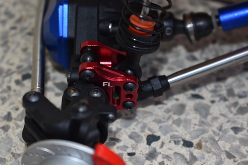 GPM Alloy Front & Rear Axle Mount Set For Suspension Links For AXIAL 1/10 RBX10 - Picture 5 of 14