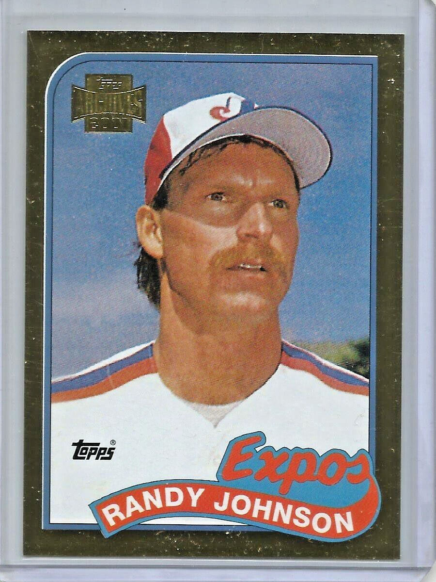 Randy Johnson 2001 Topps Archives Gold Rookie Reprint (#647) | eBay