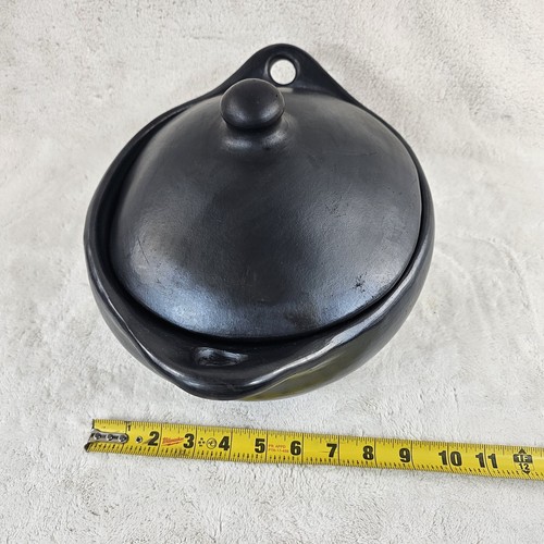 Williams Sonoma Chamba Oval Casserole Dish - Black Made In Columbia - Picture 10 of 13