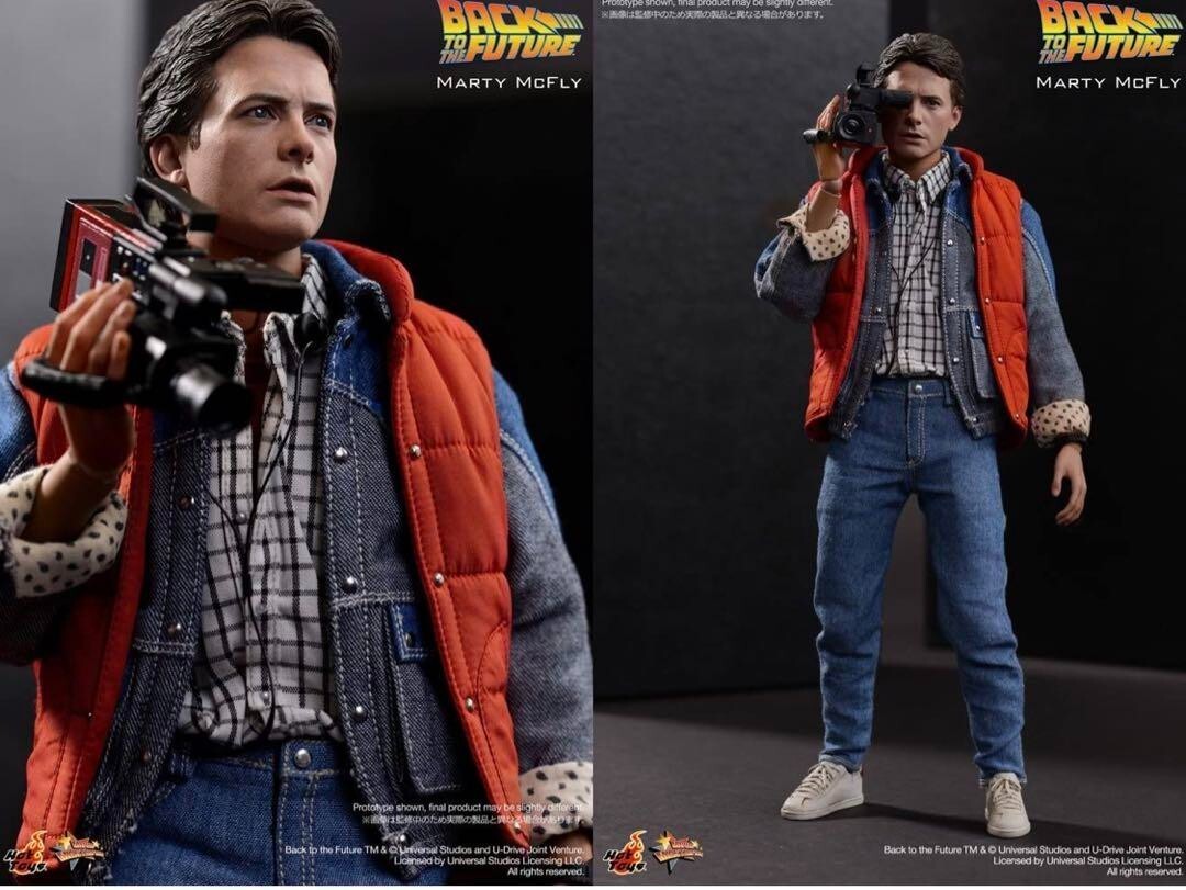 Figure Marty McFly Back to the Future Movie Masterpiece 1/6 Hot