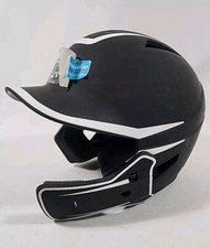 Champro HX Gamer Plus Bsbll Helmet w/Flap-Black Matte 6 1/2-7 Open Box