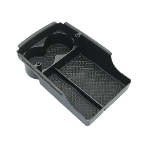 ABS Car Center Console Organizer Tray Cup Drink Holder For Tesla Model S X 16-20 - Picture 7 of 7