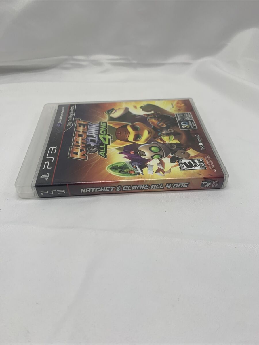 Ratchet And Clank All 4 One PS3 Not For Resale w/ Manual Ratchet And Clank All 4 One PS3 Not For Resale w/ Manual