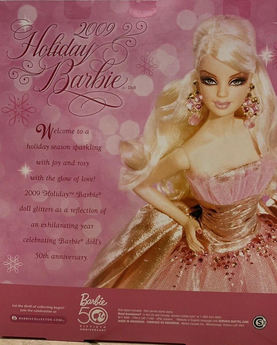 Holiday Barbie 2009 50th Anniversary Barbie Collector | eBay