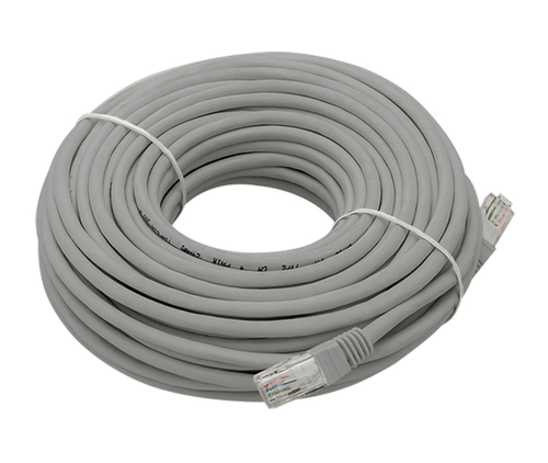 10m Gray Ethernet RJ45 UTP Cat5e Network Internet Lan Patch Cord Cable - Bild 1 von 2