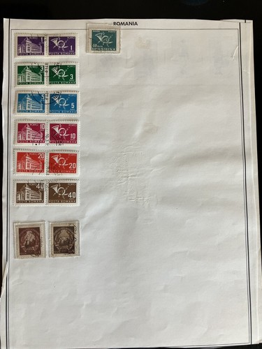 Romania Postage Stamp Collection Mint & Used - 第 12/12 張圖片