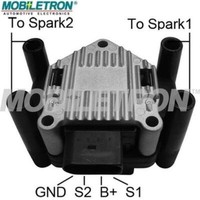 Mobiletron ZüNdspule ZüNdmodul FüR VW Golf IV 1.4 16V 1.6 2.0 1.8 4Motion