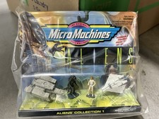 Micro Machines Aliens Collection 1 2 3 Miniature Figures Vehicles 1996
