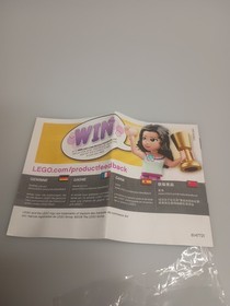Lego Friends Manual For Set 41114 Party Styling NO BRICKS