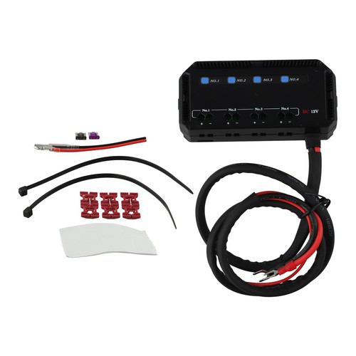 Junction Box with LED Indicators for 12V Car and Motorcycle Appliances - Picture 2 of 12