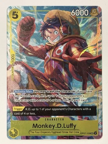 Monkey.D.Luffy (Illustration Box Vol.3) OP07-109 Promo One Piece Card Game NM