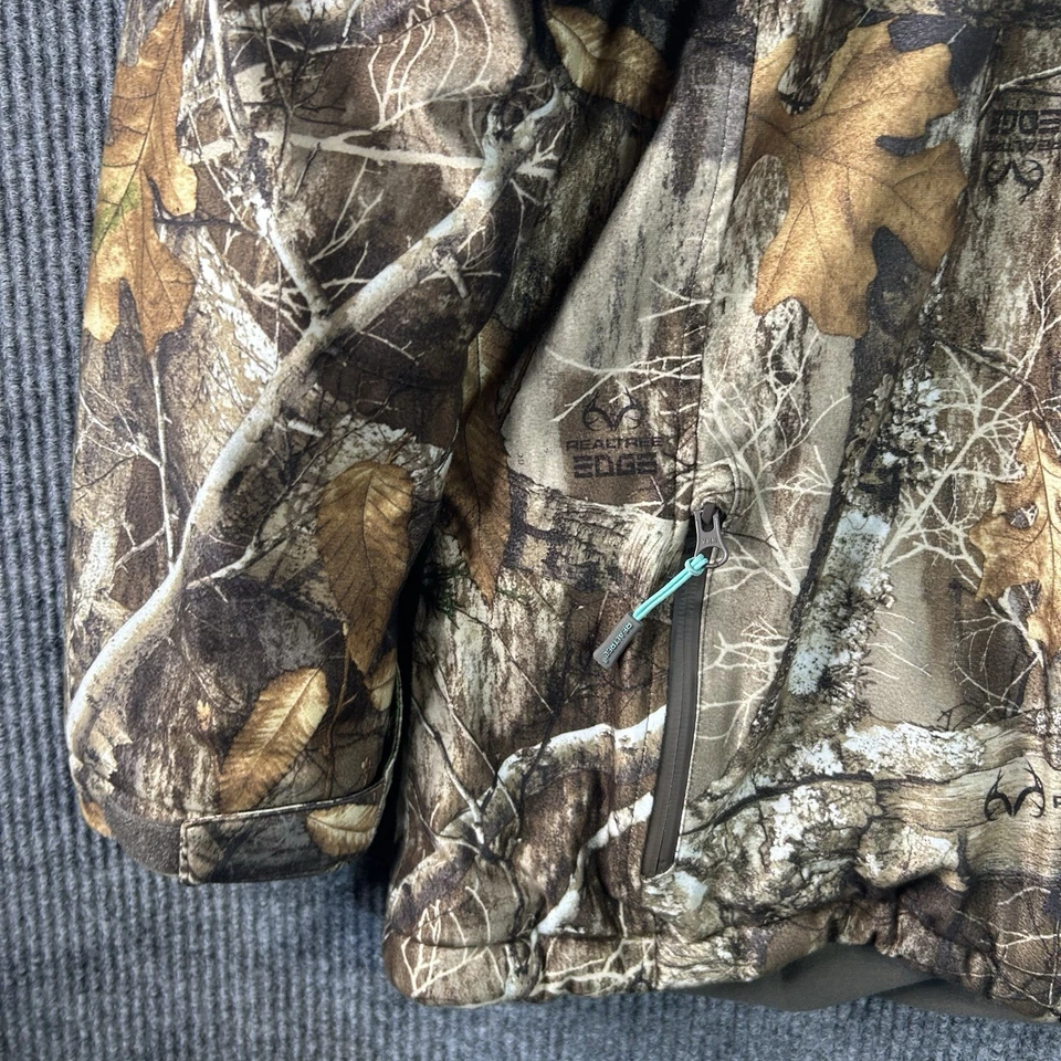 Hunting Jacket Women’s 2XL Realtree Camo Hooded Zip Up Insulated NWOT - Image 3 of 4