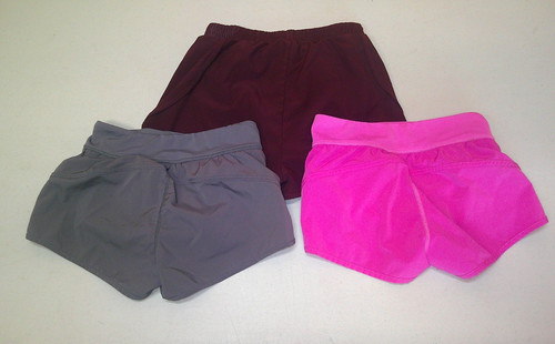 Three Pairs of Balera Flexible Dance Shorts Girl's Size IC (7-8)
