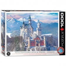 Puzzle - Neuschwanstein Castle In Winter - 1000 Pieces