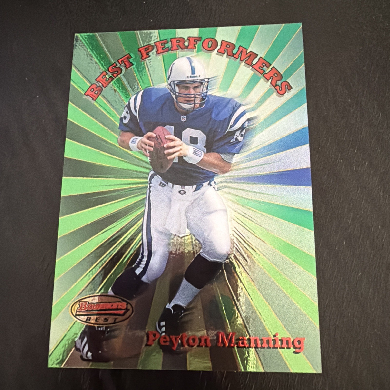 Peyton Manning Bowman #1 Base